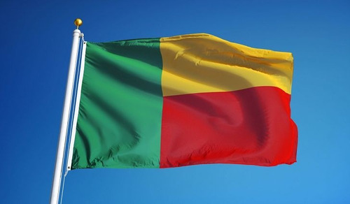 Bandera Benin Medida Oficial 90cm X 150cm Envio Gratis