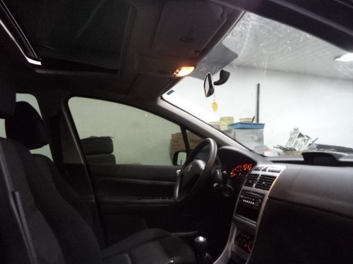 Peugeot 307 Sed 1.6 Flex Pack Teto Solar Completo 2009 Preto