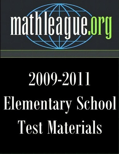 Elementary School Test Materials 2009-2011, De Sanders, Tim. Editorial Lulu Pr, Tapa Blanda En Inglés