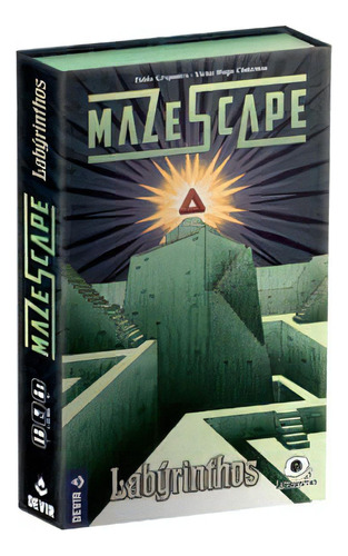 Juego De Mesa Devir Mazescape Labyrinthos 1 Jugador 8+