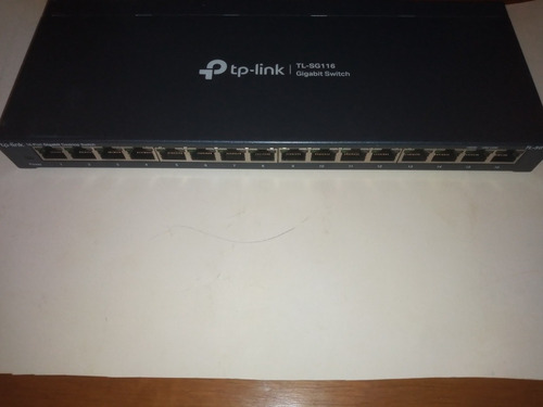 Imagen 5 de 7 de Switch Gigabit 16 Puertos Tplink Tlsg116 Usado