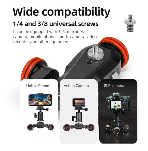 Dolly Slider - Carrete Electrico Para Dslr + Control Smart