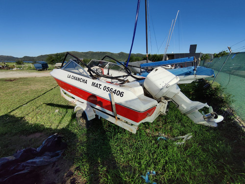 Victoria Open Sport 17.5 Con Motor Johnson 150hp Año 81 V6.