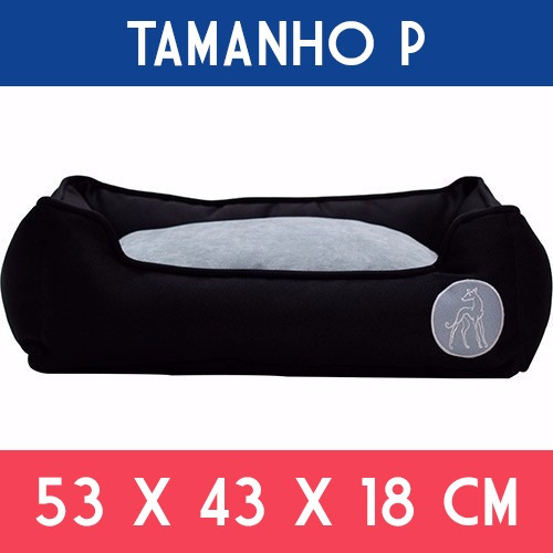 Cama Casinha Cachorro Nova Preta Pet Cão Gato Dark Mynico P