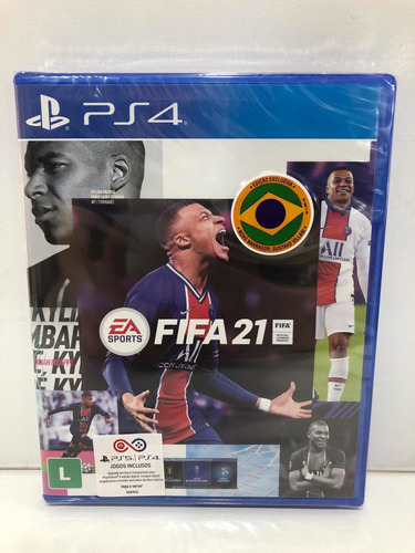 Jogo Fifa 21 Original Ps4 Edição Exclusiva Lacrado!