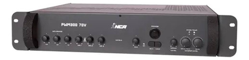 Amplificador Nca Pwm300 70v+10 Caixas 60w+10trafo Linha 25w