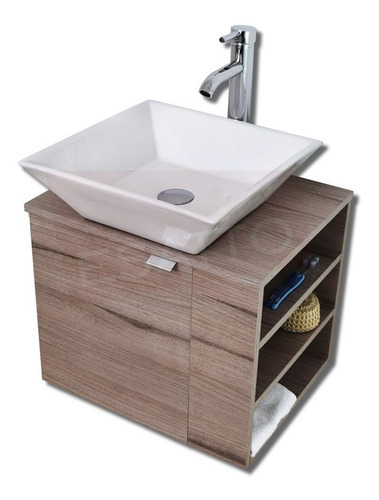 Esatto® Mueble Baño Dtua Maya Lavabo Cerámica Llave Céspol