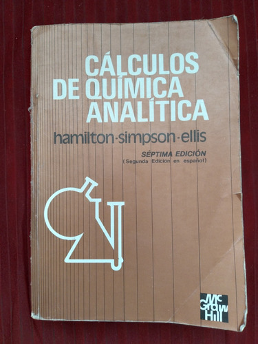 Libro Cálculos De Química Analítica, Hamilton