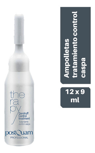 Tratamiento Control Caspa Ampolletas Postquam 12 Pz De 9 Ml