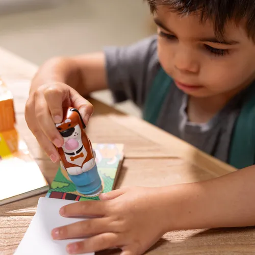 Set De Estampado De Pegatinas Melissa & Doug Dog Con 300 Peg