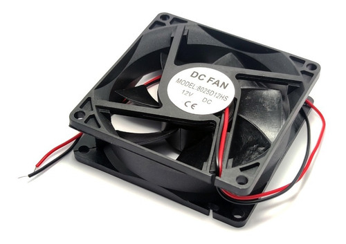 Ventilador 12v 8025d12hs Cooler