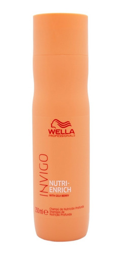 Wella Profesionals Enrich Shampoo X 250 Cabello Seco Dañado