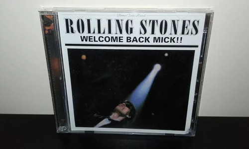 The Rolling Stones 2 Cds Welcome Back Mick Raro Novo Japão