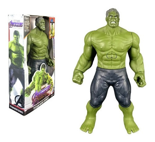 Figura original de Marvel Hulk de Los Vengadores totalmente articulada