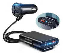 Comprar Carregador Veicular 4 Portas Com Extensor 2 Portas Uber