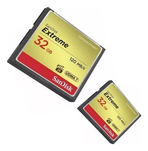 Alta Velocidad Memoria Compact Flash 32gb Sandisk Pc Udma-7