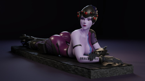 Overwatch Widowmaker +nsfw U3d Archivo Stl Para Impresión 3d