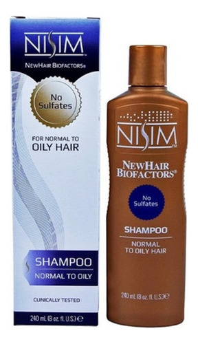 Shampoo Nisim Anti Caída Normal A Graso 240ml