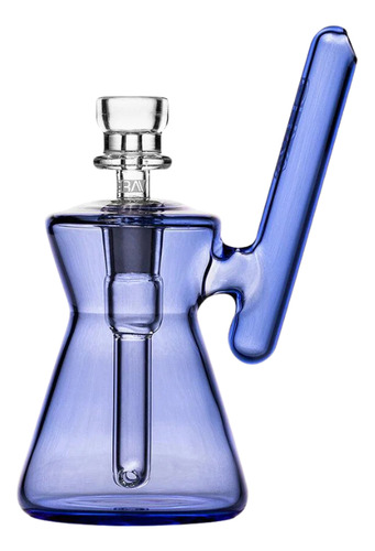 Grav Hourglass Pocket Bubbler Light Cobalt