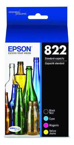 Epson T822 Durabrite Ultra  Tinta De Capacidad Estándar Cm.