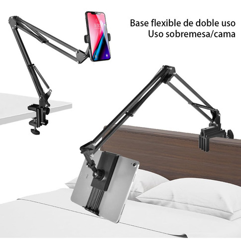 Soporte Movil Para Mesa Brazo Tablet Articulado,brazos