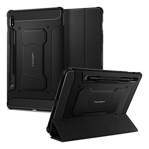 Spigen Funda Rugged Armor Para Galaxy Tab S8 (2022) / Tab S7