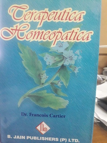 Terapeutica Homeopatica (editorial B Jain - India), de Dr. Francois Cartier. Editorial Jain Publishers en español