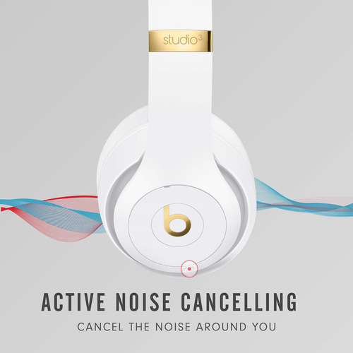 Auriculares Supraaurales Inalámbricos Beats Studio3 Con Canc