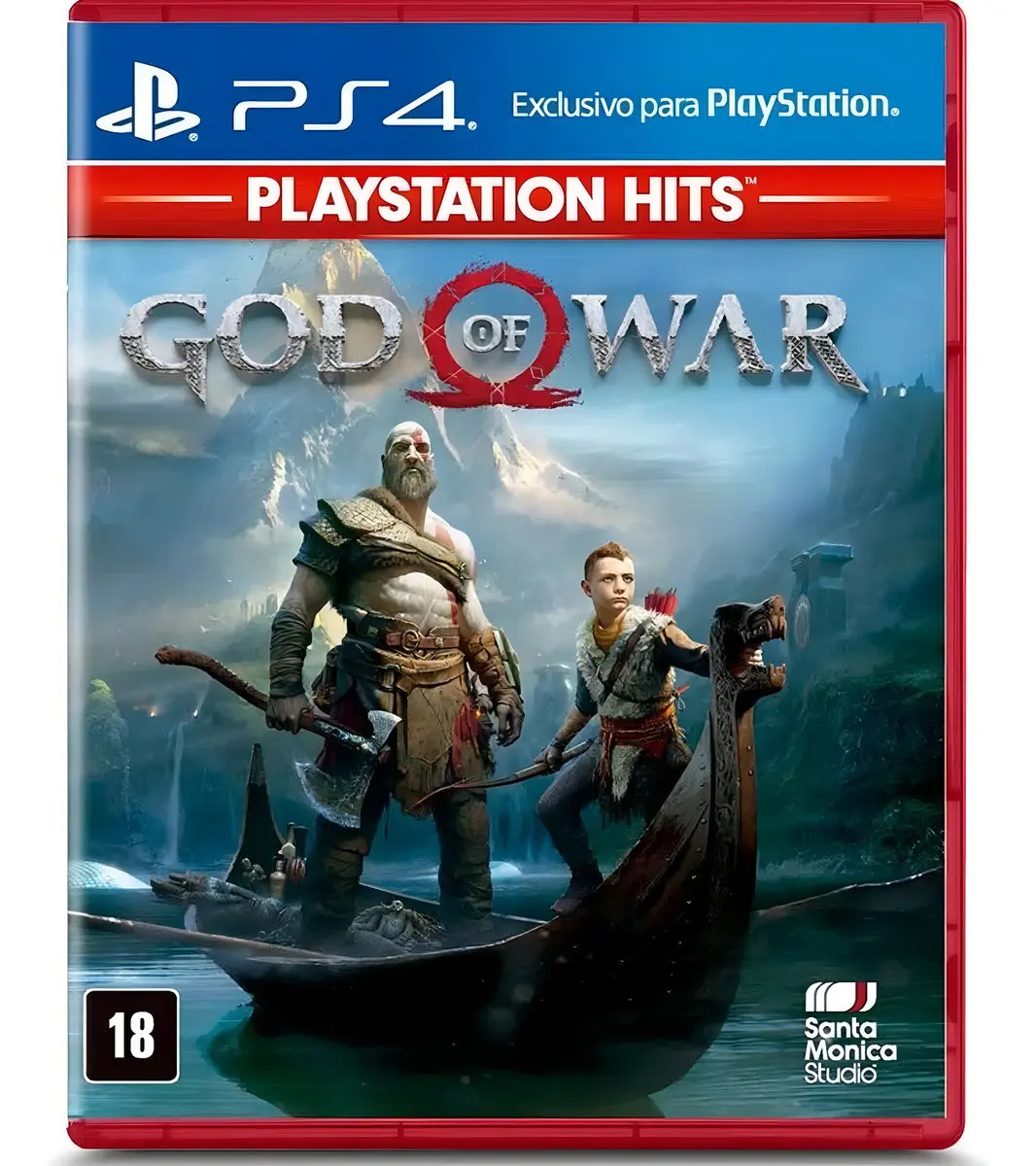God Of War Ps4 Midia Fisica Playstation Hits (físico)