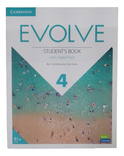 Evolve 4 Students Book With Digital Pack B1+ Cambridge