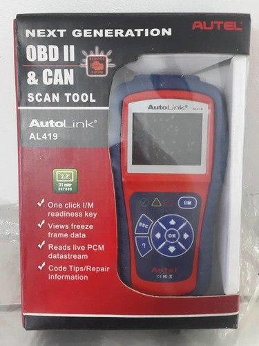 Imagen 1 de 4 de Scanner Automotriz Autel Al419