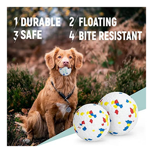 Paquete De 2 Pelotas Para Perros Lievuiken