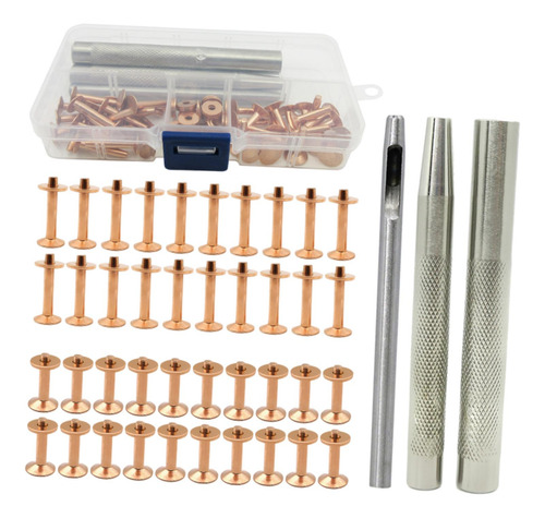 Kit De Remaches De Cuero Con Herramienta De Ajuste D