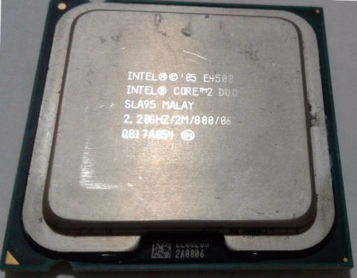 Processador Intel Core 2 Duo E4500 2,20ghz/2m/800 Com Cooler