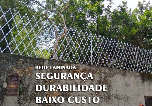 Imagem 2 de 10 de Tela Cortante / Rede Laminada Com 1 Metro De Altura - Rj/rio