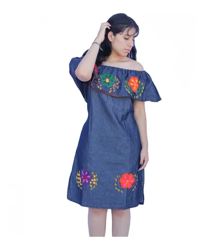 Vestidos bordados pegados sale