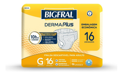 Bigfral Derma Plus 16 unidades (G)