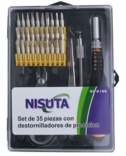 Herramientas - Kit De 35 Piezas - Lupa+alicate Nisuta