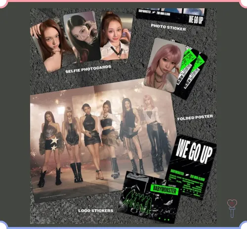 Álbum Mini We Go 520zj - Bebé Monstruo Original Novo