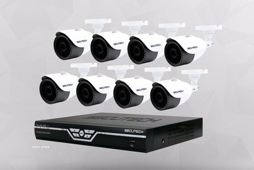 Kit De Camaras De Seguridad Secutech 8 Camaras 1 Dvr 8 Canal