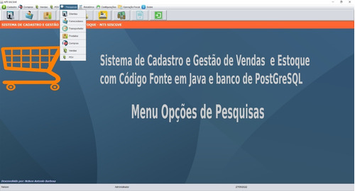 Código Fonte De Sistema De Vendas Em Java - Siscgve