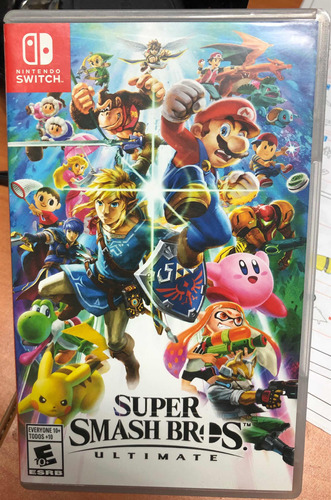 Super Smash Bros Ultimate , Videojuego Para Nintendo Switch