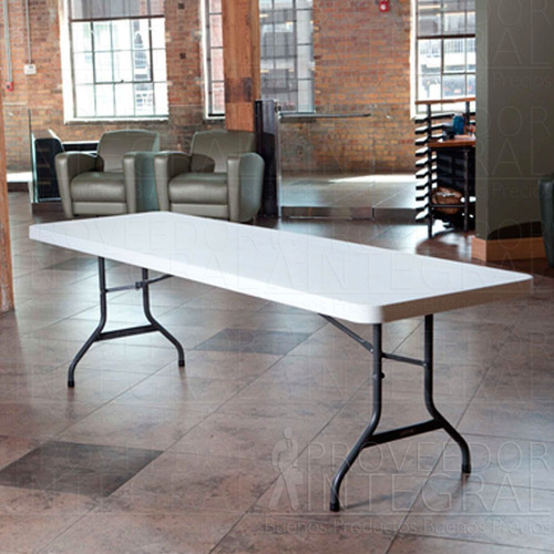 Mesa Plegable Lifetime Eventos Banquetes 244 X 76 Cm