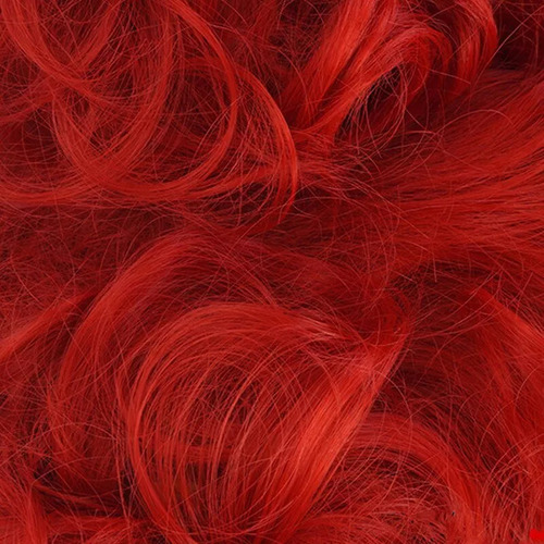 Uma Peruca E Um Boné, Cabelo Vermelho, Traje De Queen Hearts