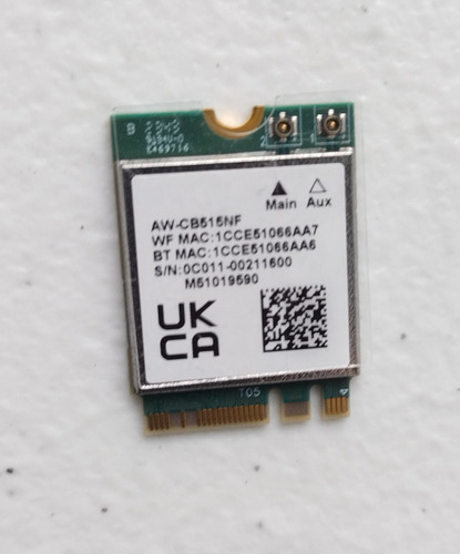Tarjeta Wifi Realtek Rtl8821ce Laptops Asus E1404ga-nk136w (Usado)