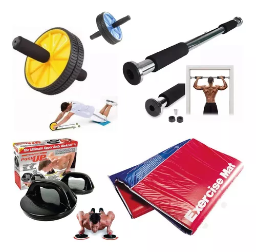 Set Kit Ejercicio Entrenamiento Fitness Pilates P/hogar Pro