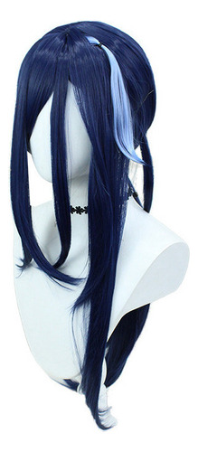 80cm Game Anime Clorinde Cosplay Long Wig