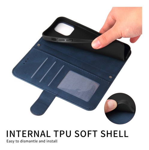 Funda De Piel Con Ranura Para Teléfono Inteligente Honor X9 X9a X9b X9c