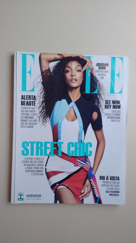 Revista Elle Brasil 341 Jourdan Dunn Modelos Fashion Q907