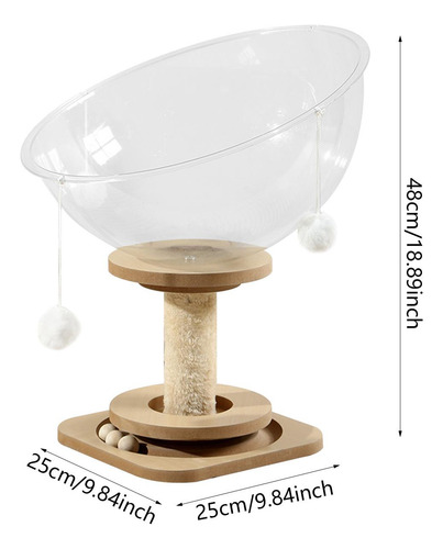 Mueble De Cama Para Gatos Con Cápsula , Multifuncional,